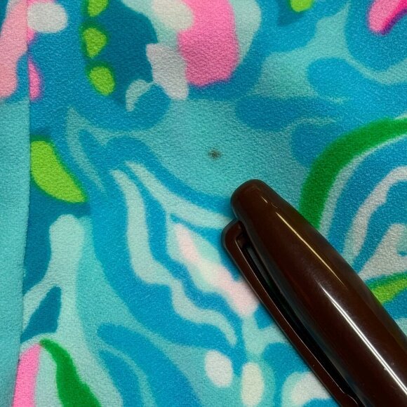 Lilly Pulitzer Jane Shift Dress in Blue Ibiza Aqua La Vista – Size 12, EUC - Picture 7 of 13